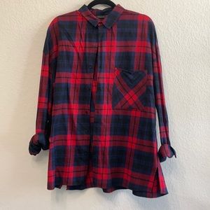 Sale Zara plaid top